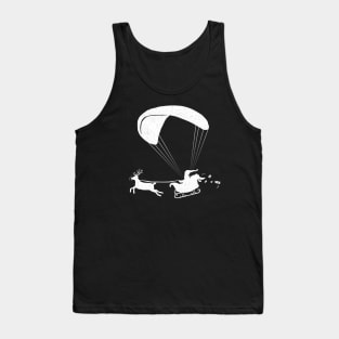 Happy Holidays - Paragliding Santa- Textless Tank Top